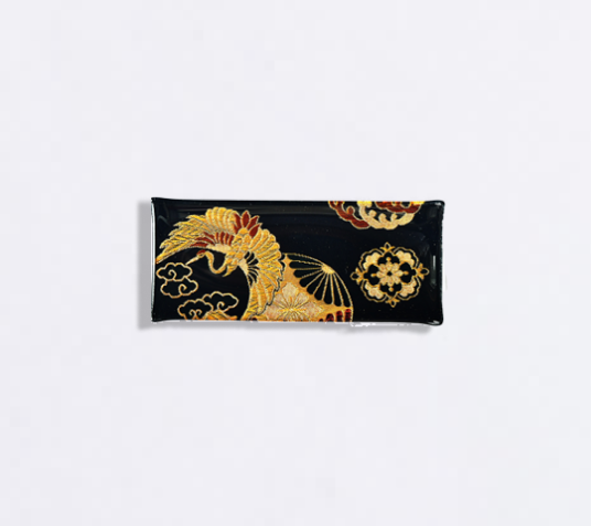 Kinran Kimono Glass Bill Tray