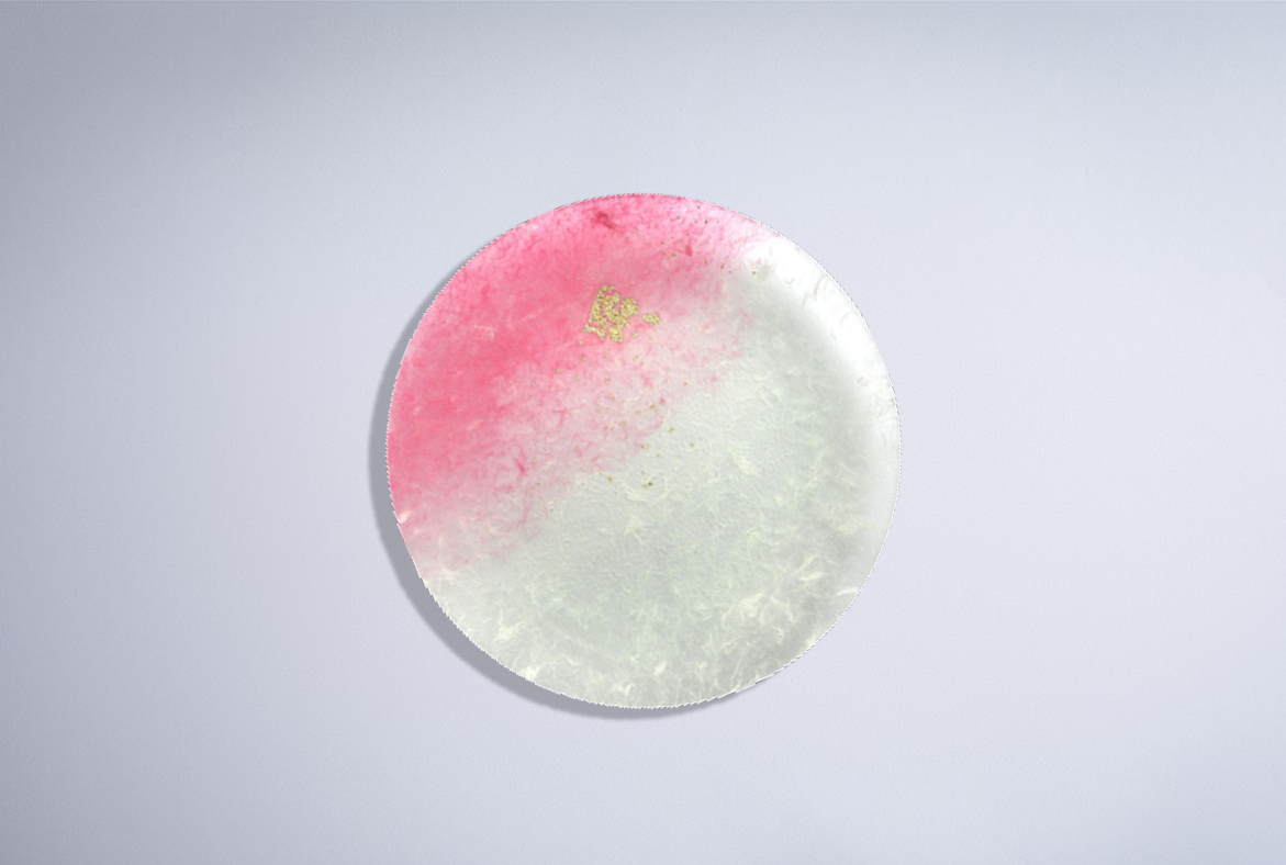 Aurora Washi Glass Plate