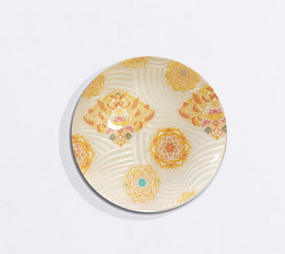 Kinran Kimono Glass Plate