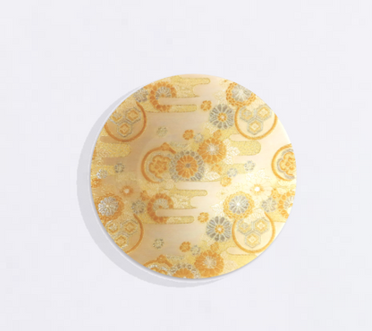 Kinran Kimono Glass Plate