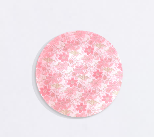 Kimono Radiance Glass Plate